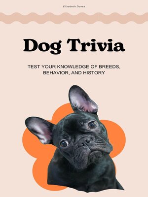 cover image of Dog Trivia